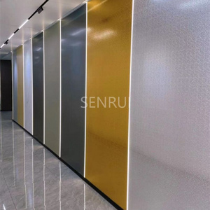 Bamboo charcoal co extruded solid wood veneer carbon crystal board decoration wall panel