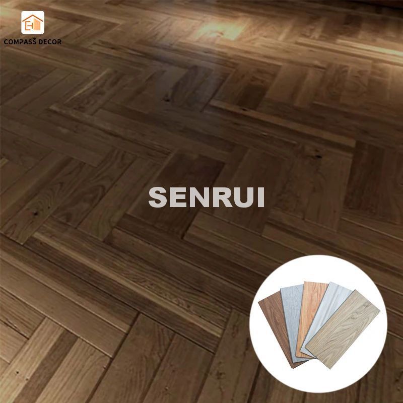 Waterproof Luxury Vinyl Plank Flooring Pvc Wood Floor Peel And Stick Vinyl Floor Tiles