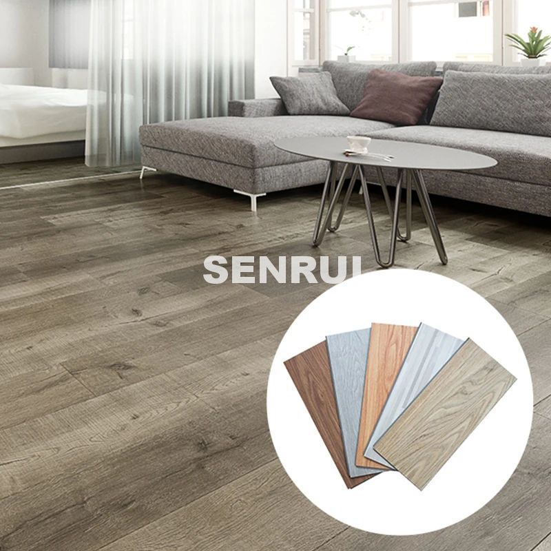 Waterproof Luxury Vinyl Plank Flooring Pvc Wood Floor Peel And Stick Vinyl Floor Tiles