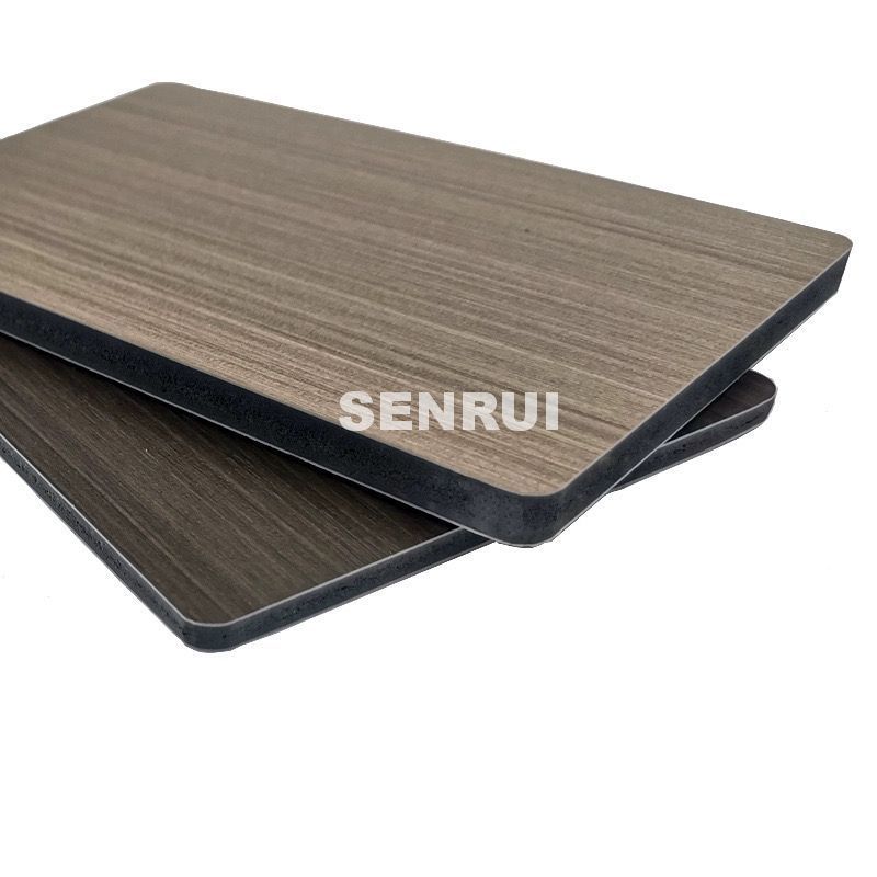 Bamboo charcoal mirror surface easy to clean wall panel water proof wood facing mirror wall panel