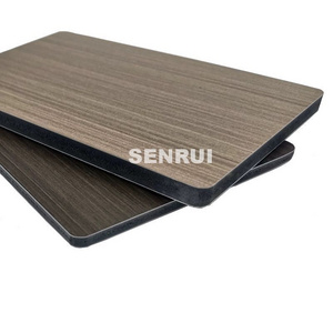 Bamboo charcoal mirror surface easy to clean wall panel water proof wood facing mirror wall panel