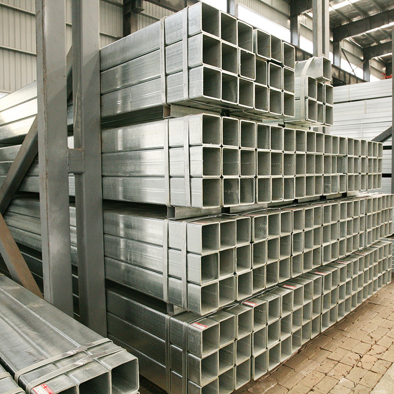 Industry 12 Gauge Galvanized Square Tubing 14 Gauge Galvanized Steel Square Tubing Galvanized Steel Pipe