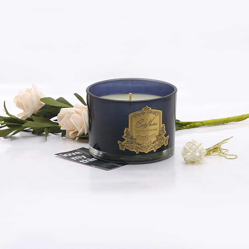 Custom Hot Sell Luxury Private Label Organic Soy Wax Candle Flameless Flower Rose Scented Candles Wholesale