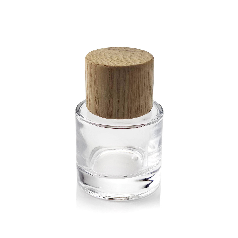 China reliable factory high quality special unfinished round square cylinder multi sizes perfume wooden cap for perfume bottle