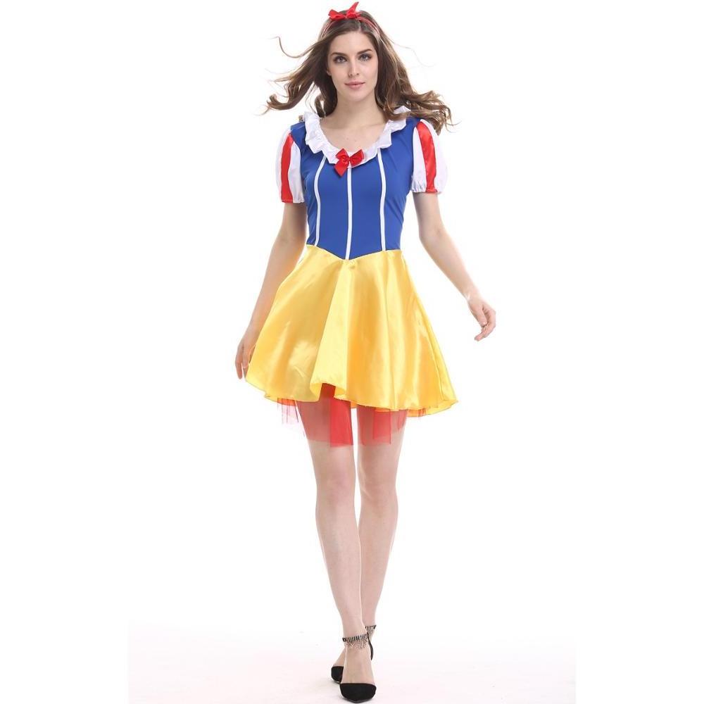 Sexy Halloween Costume for Women/ Snow White Cosplay Costume