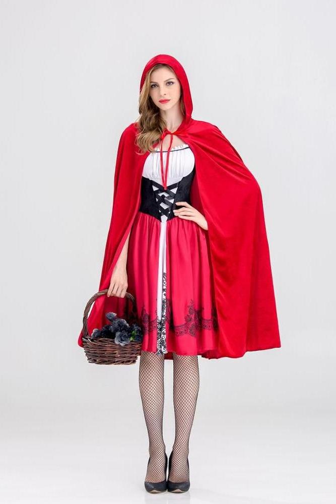 Halloween Cosplay Costume for Little Red Riding Hood