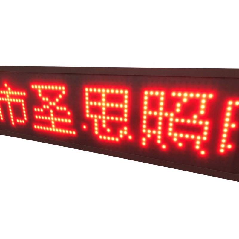 SENSELED Programmable Customized RGB Full color led display sign scrolling led moving message sign Digital Signage and Displays