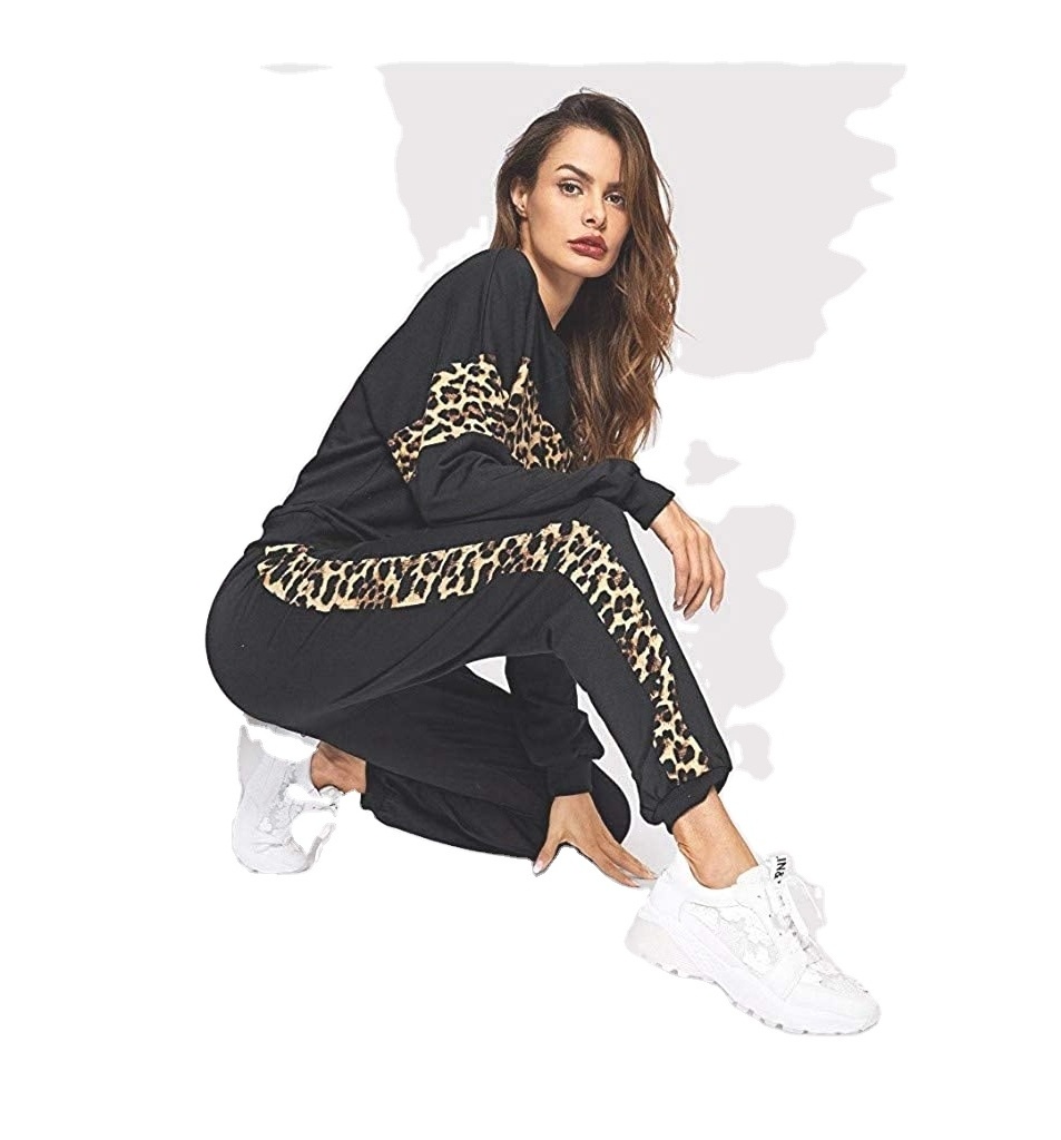 FUNDAY FASHION Women's Leopard Printed 3 Piece Tracksuit ..  Ladies Cheetah Tracksuit , Tiger Print Tracksuit , Women