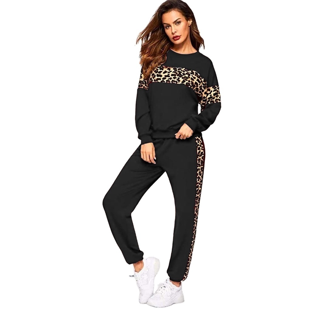 FUNDAY FASHION Women's Leopard Printed 3 Piece Tracksuit ..  Ladies Cheetah Tracksuit , Tiger Print Tracksuit , Women