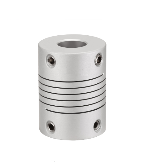 Super Quality Flexible Shaft Disc Couplings Magnetic Shaft Coupling Spiral Setscrew Coupling