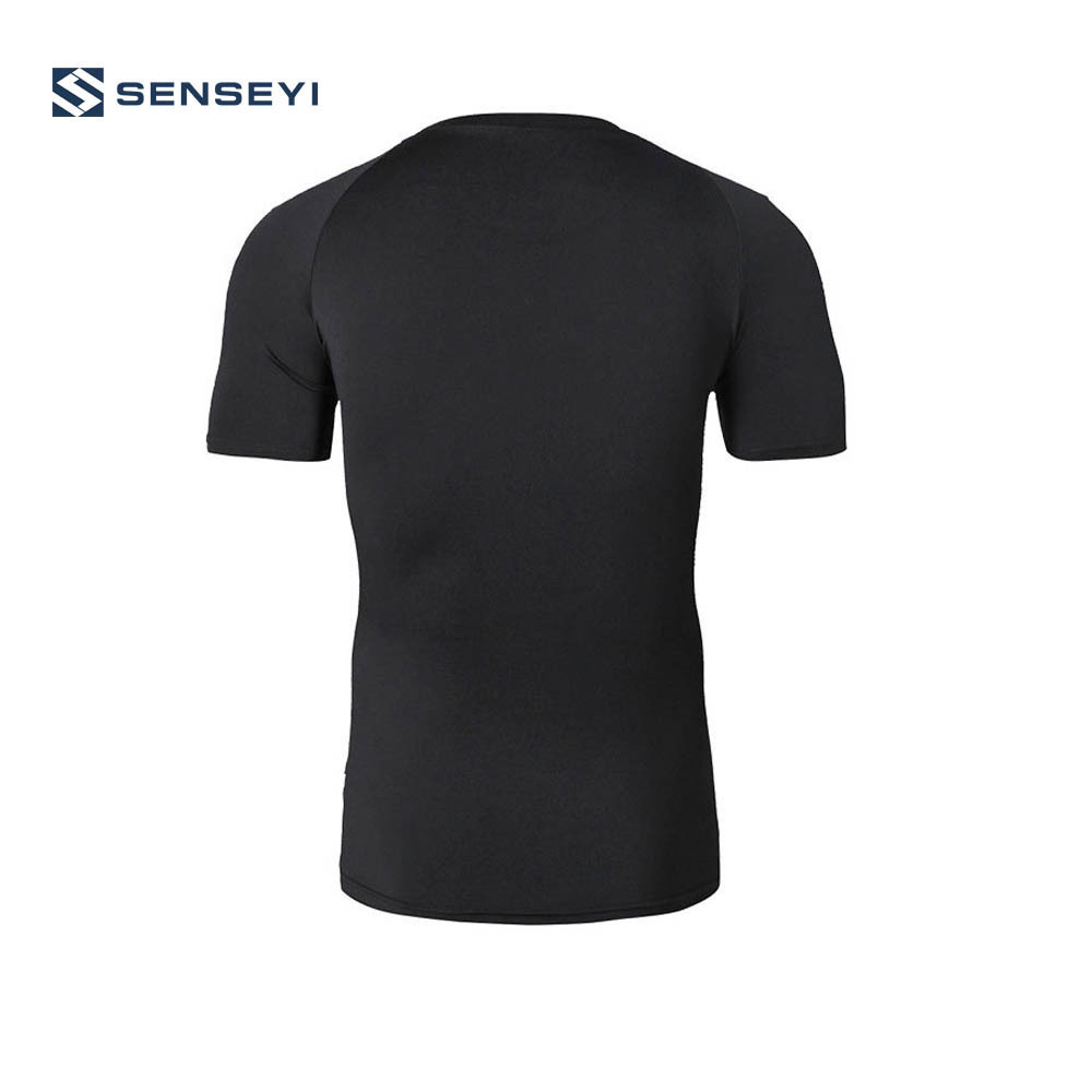 Mens Cool Dry Compression Baselayer Short Sleeve T Shirts