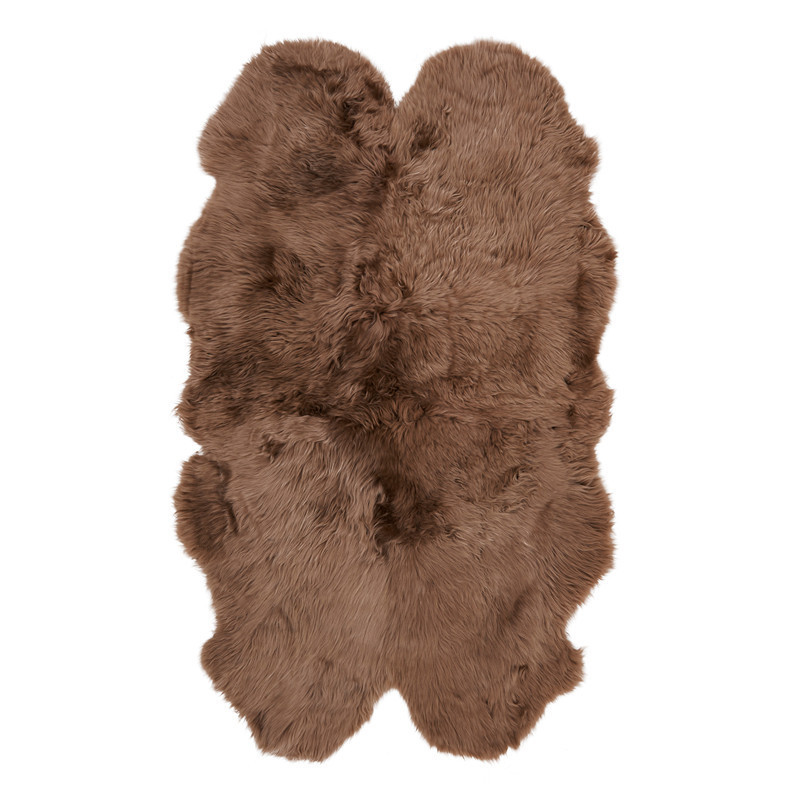 Long hair goats sheepskin plate mongolian lamb skins natural wool length