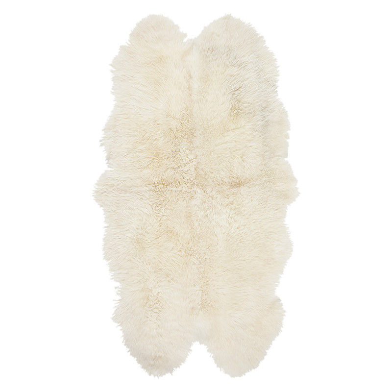 Long hair goats sheepskin plate mongolian lamb skins natural wool length