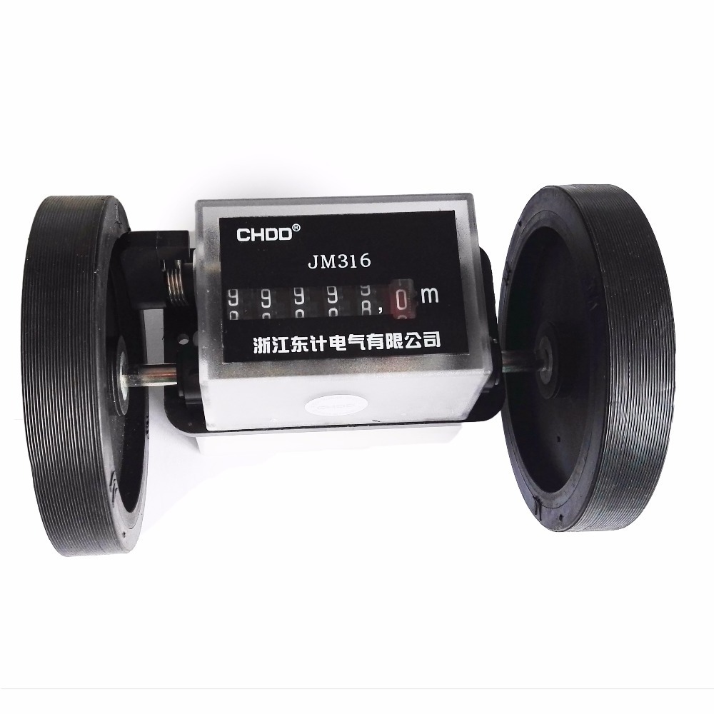 Mechanical length measuring counter Wheel Meter Counter JM316 Code meter wheel rolling counter