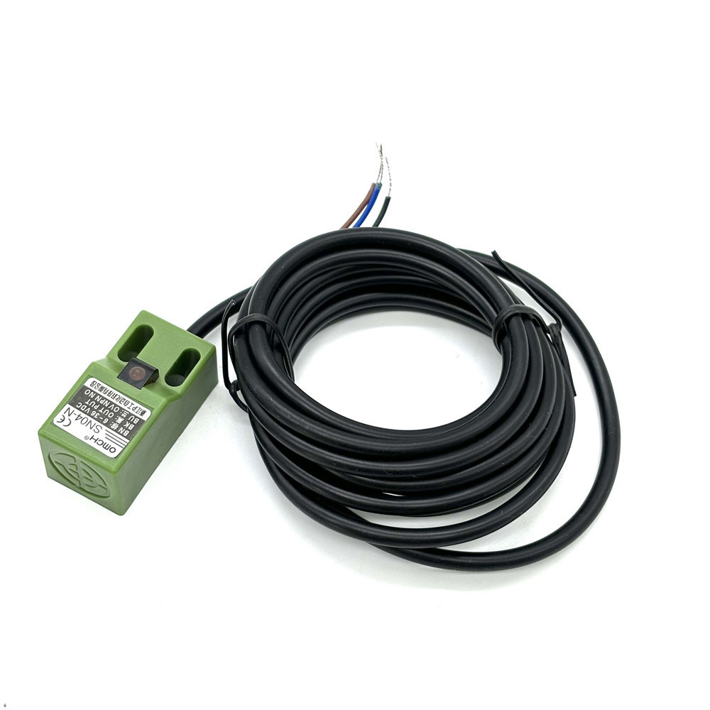 DC 6V-36V 3 Wires NPN NO Normal Open 4mm M4 Inductive Proximity Switch  SN04-N Detection Distance Auto Leveling Position Sensor