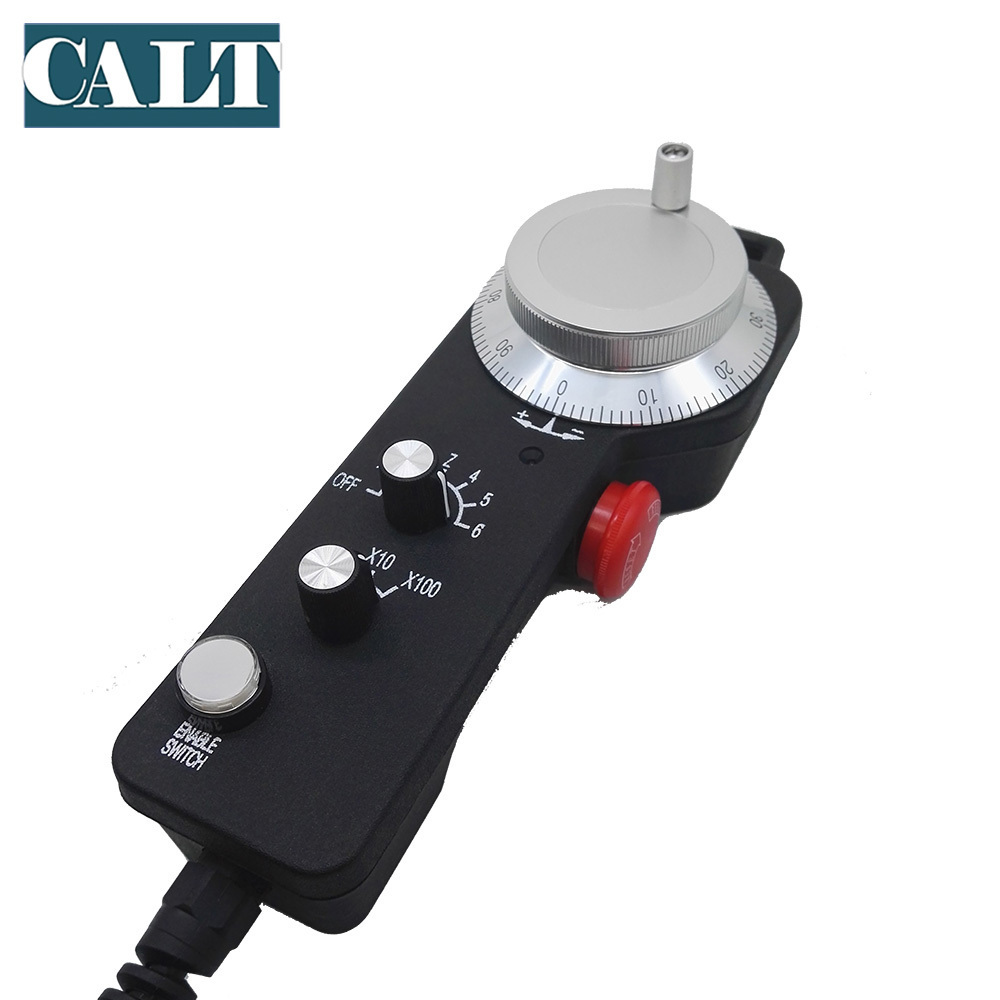 CALT 6 axis 5V MPG CNC MPG Hand Wheel 25ppr Manual Pulse Generator TM2080