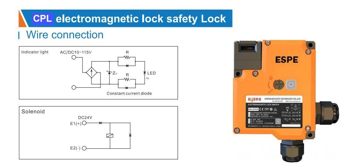 24V CPL-EEPS1 Safety door switch