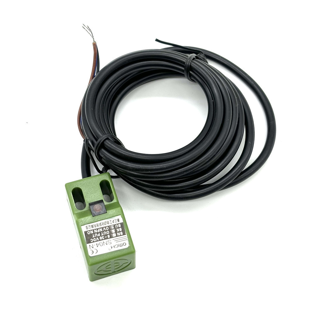 DC 6V-36V 3 Wires NPN NO Normal Open 4mm M4 Inductive Proximity Switch  SN04-N Detection Distance Auto Leveling Position Sensor