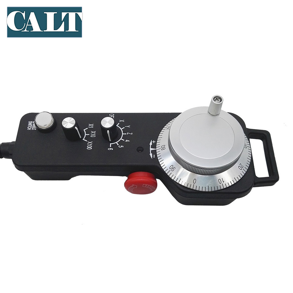 CALT 6 axis 5V MPG CNC MPG Hand Wheel 25ppr Manual Pulse Generator TM2080