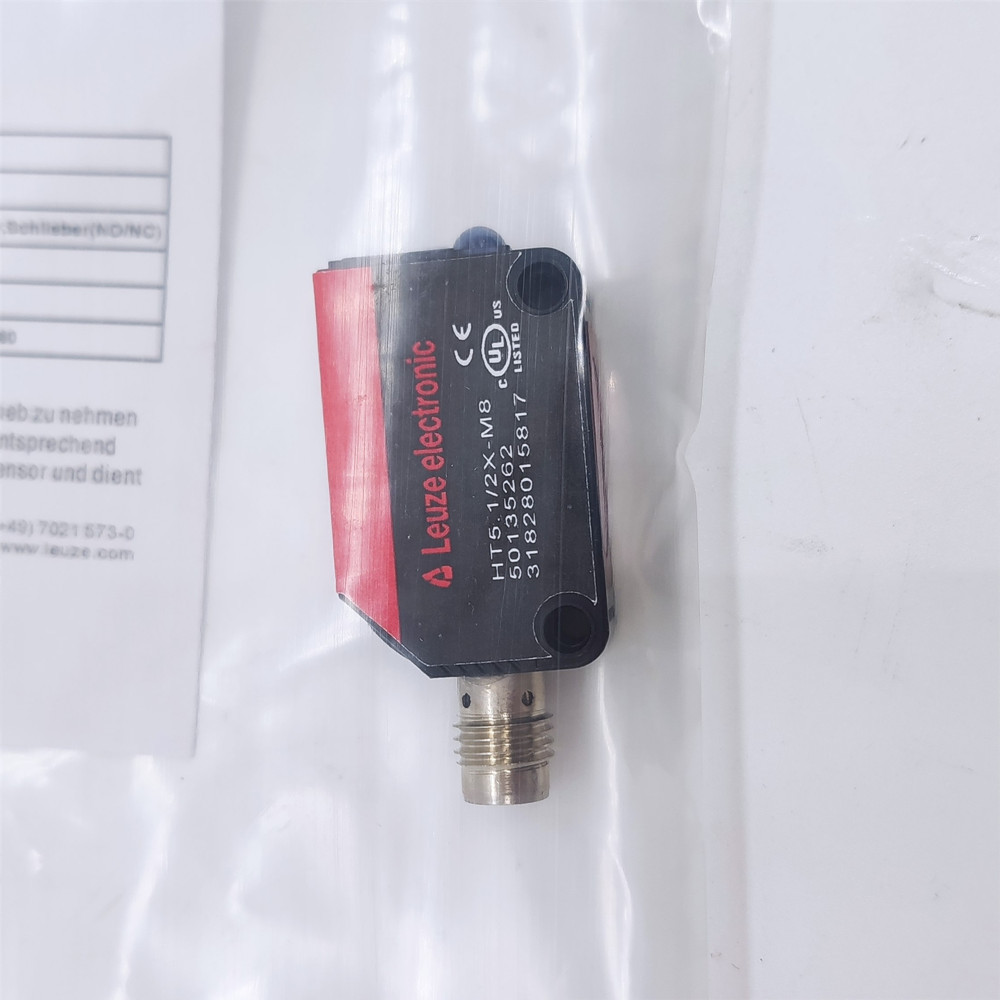 Leuze photoelectric switch HT5.1/2X-M8, 4X, P, PX, 2, 4, 200, M8.3, M12, M8 sensor