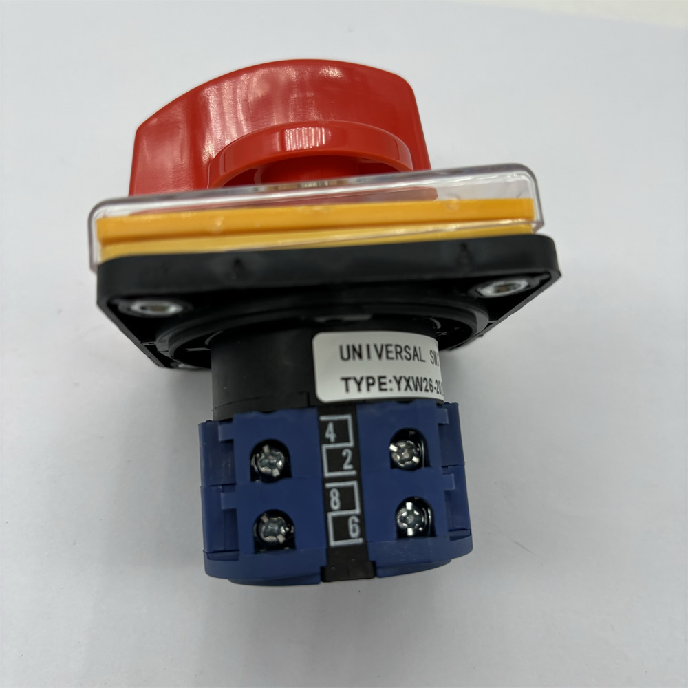 LW26-20/2  Electric position Silver contact 20A 660V 3 poles Control Rotary Changeover Cam Switch