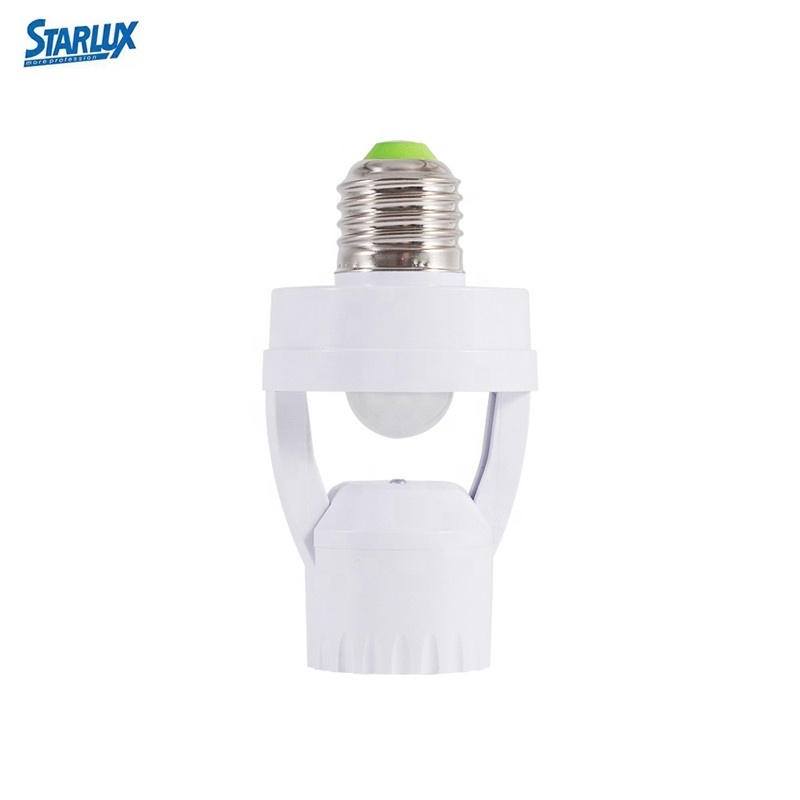 Portable Fancy Mini ST451 E27 Bulb Holder Infrared Motion Sensor Holder Ceiling lamp Holder