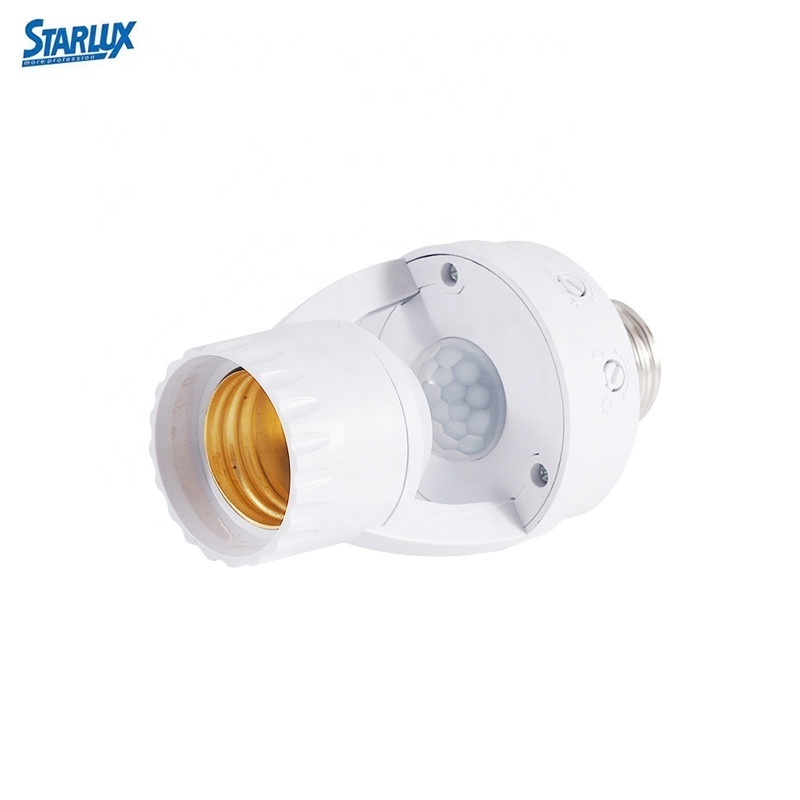 Portable Fancy Mini ST451 E27 Bulb Holder Infrared Motion Sensor Holder Ceiling lamp Holder