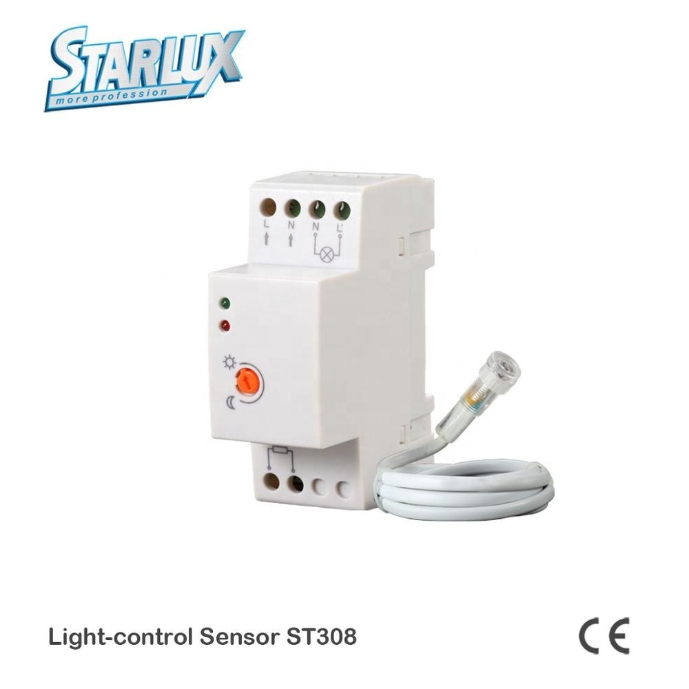 Photocell ST308 light control sensor  and  day night on off  switch