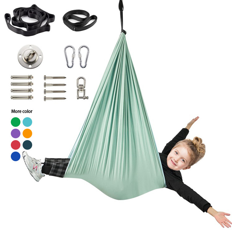 Australia uk nz indoor outdoor kids swing adjustable hammock therapy sensory swing for kids adult gift