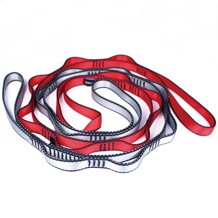 Super Strong Suspension Aerial Extension Strap Chain Belt Outdoor Tree Yoga Hammock Strap Climbing Ropes