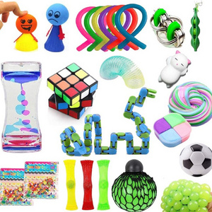 Customized Christmas Autism 33 Pack Sensory Toys Set Free To Match Fidget Toy Sets Wholesale Blind box