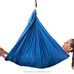 Custom Blue Double Layer Print Pod Hammock Therapy Sensory Integration Hammock For Kids Adult Teens Amazon