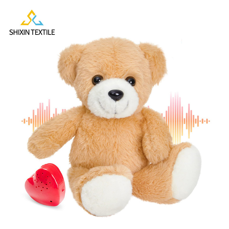 Speaking Voice Recorder Children Educational Electronic Simulation Animals Plush Soft Repeat Talking Baby Toy