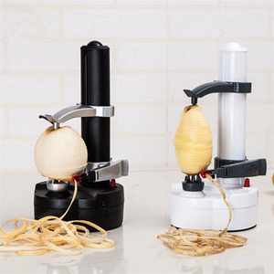 WXL045 New Electric Spiral Fruit Potato Peeling Battery Operated Stainless Steel Automatic Apple Peeler