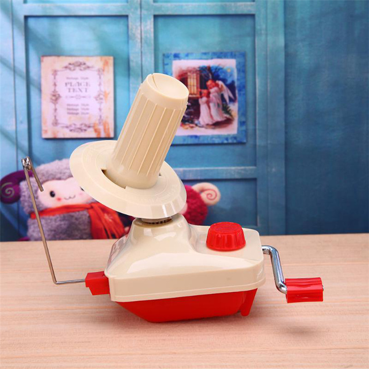 Handheld Yarn Winder Knitting Machine Fiber String Ball Wool Winder Holder String Winding Sewing Tool