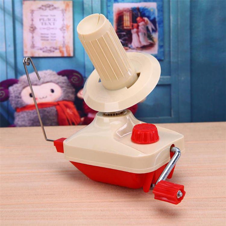 Handheld Yarn Winder Knitting Machine Fiber String Ball Wool Winder Holder String Winding Sewing Tool