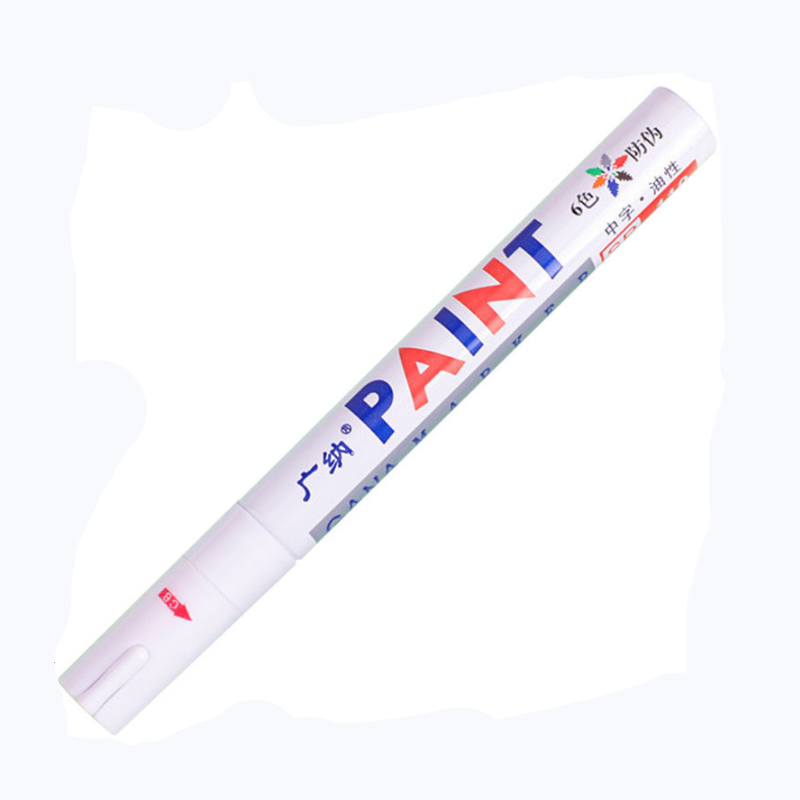 Car Paint Pen Waterproof Repair Pen Wheel Tire Oil Painting Mark Pen Auto Rubber Tyre Tread CD Metal Permanent Paint Marker