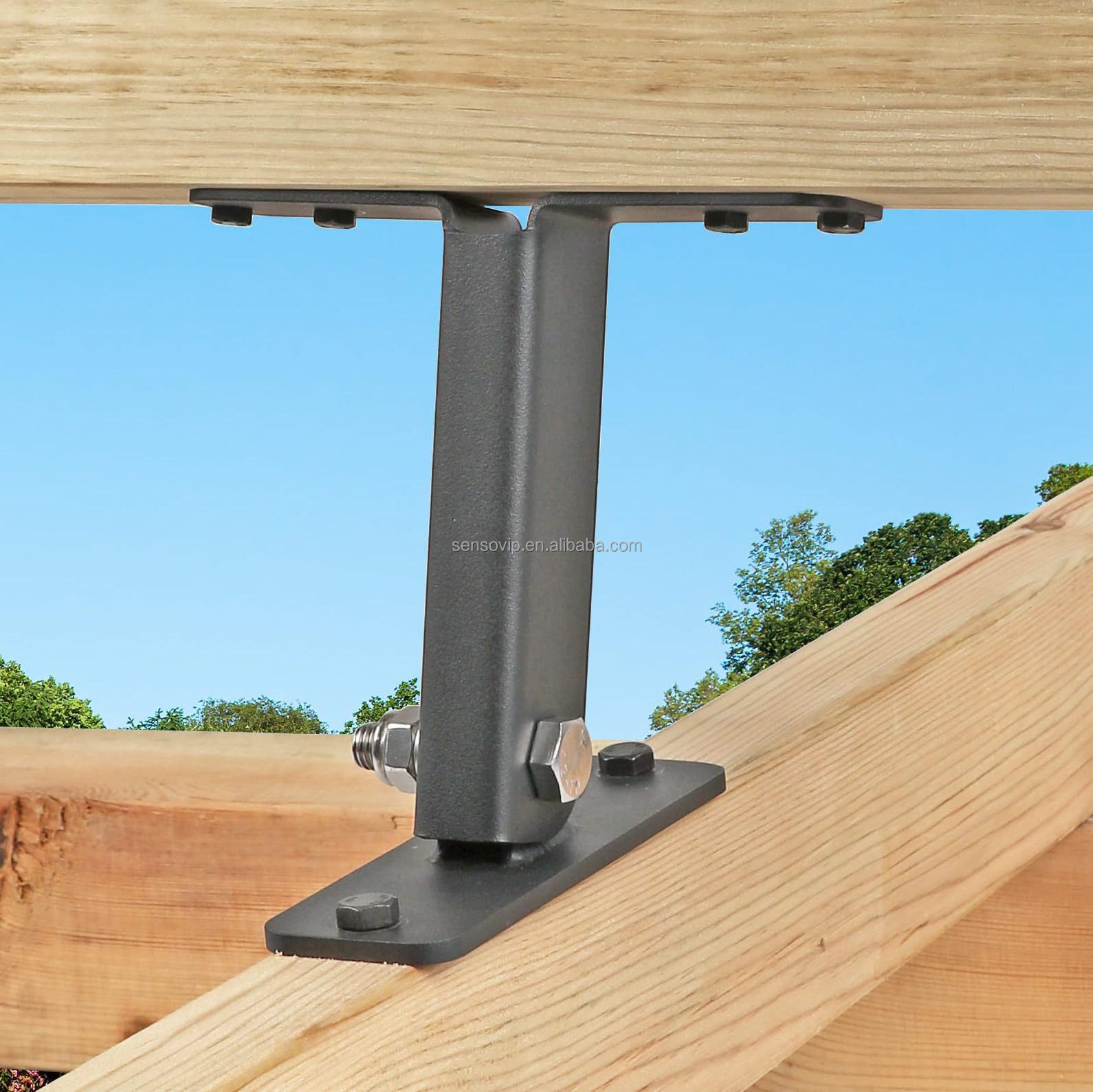 Roof Riser Brackets Kit Adjustable Roof Riser Beam Mount Brackets For Roof Pergola Gazebo