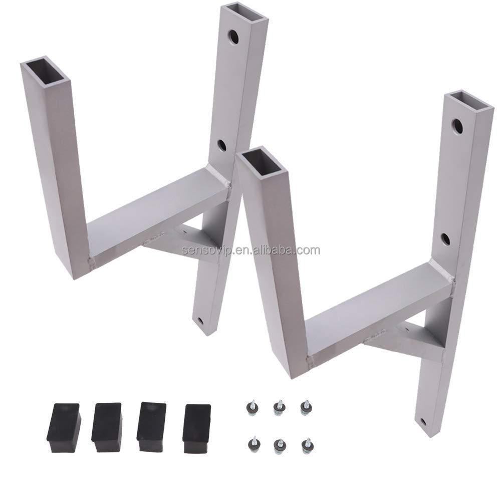 Side Ladder Rack Used For Tow Truck Trail Car Ladder Resist Corrosion Extruded Aluminum Ladder Rack For Trailer