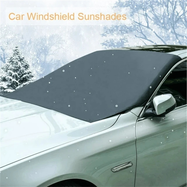 Car Windshield Snow Sun Shade Waterproof Protector Cover Car Front Windscreen Cover Automobile Magnetic Sunshade Cover