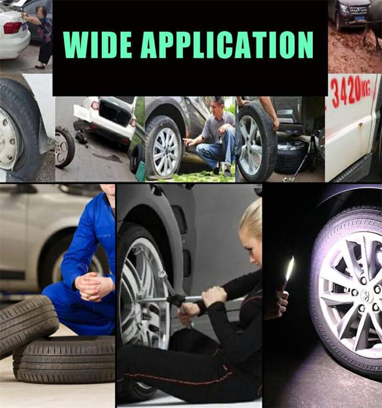 Vacuum Tyre Repair Nail For Motorcycle Tubeless  Repair Rubber Nails Self-tire Repair Tire Film Nail Size S/L