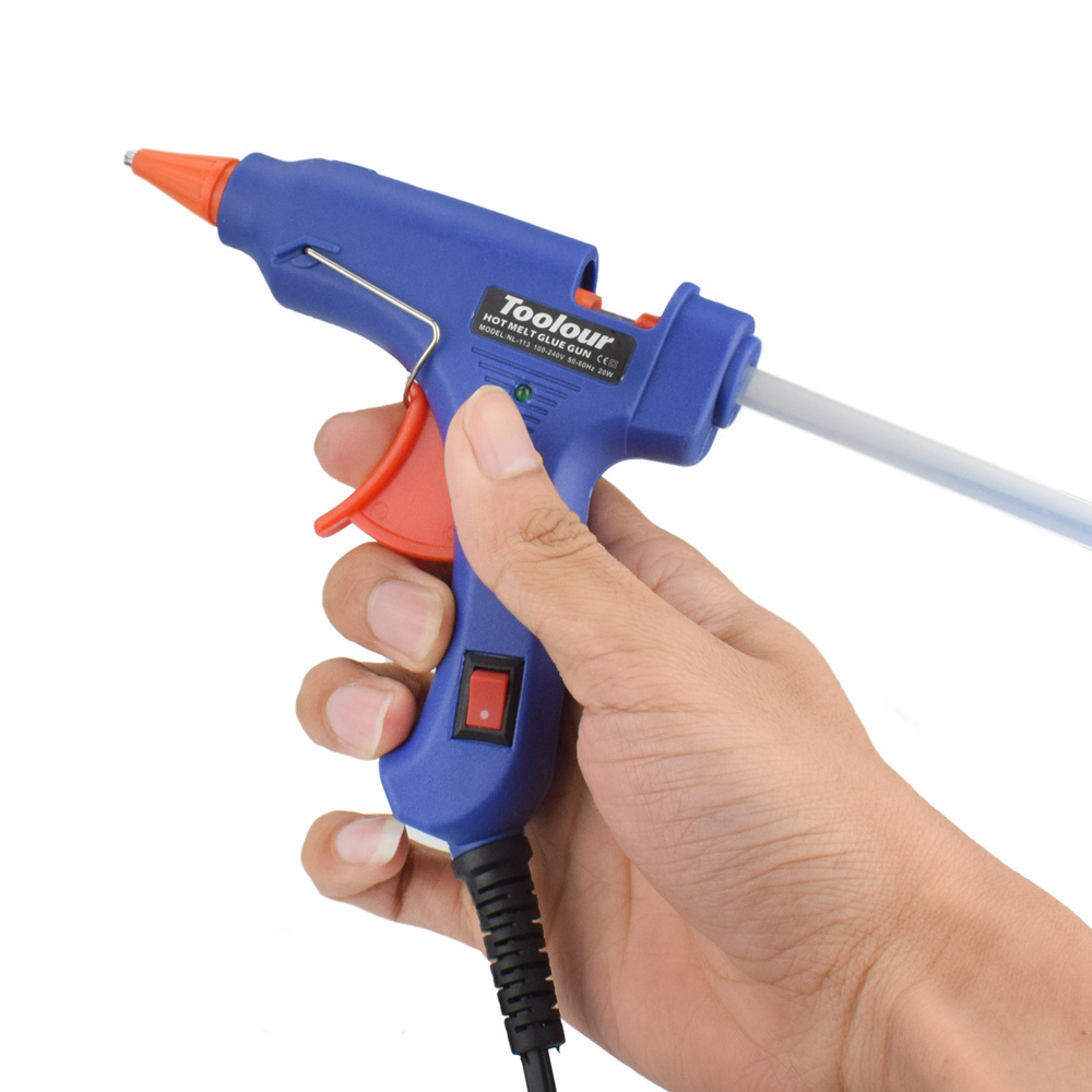 Hot Glue Gun Wide Stand Design Glue Gun Electric Gluegun Heat Temperature Tool