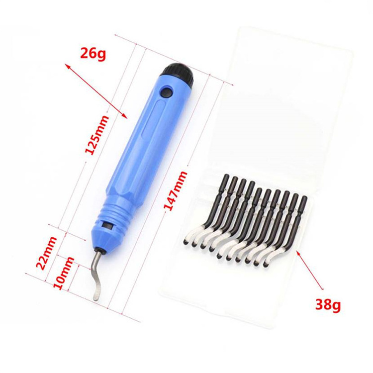 Hand Burr Trimming Knife Scraper Edge Cutter NB1100 Deburring Handle for Copper Tube Reamer Tool Parts BS1010 Burr Scraper