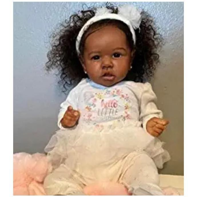 Reborn Doll mini reborn bebek Lifelike Nesting Black Toddler Realistic Alive Newborn Big Bebes Girl Boy Toys Chucky Bjd Doll 1/6