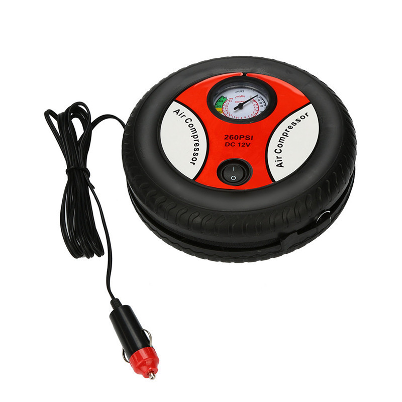 Portable Electric Mini 12V Air Compressor Pump Car Tyre Tire Inflator / Electric Car Tire Pump