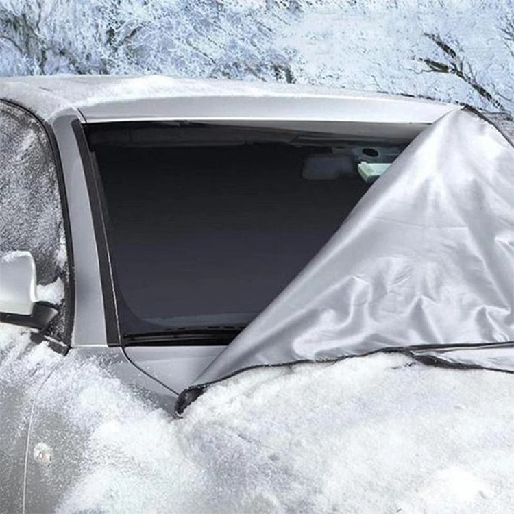 Car Windshield Snow Sun Shade Waterproof Protector Cover Car Front Windscreen Cover Automobile Magnetic Sunshade Cover