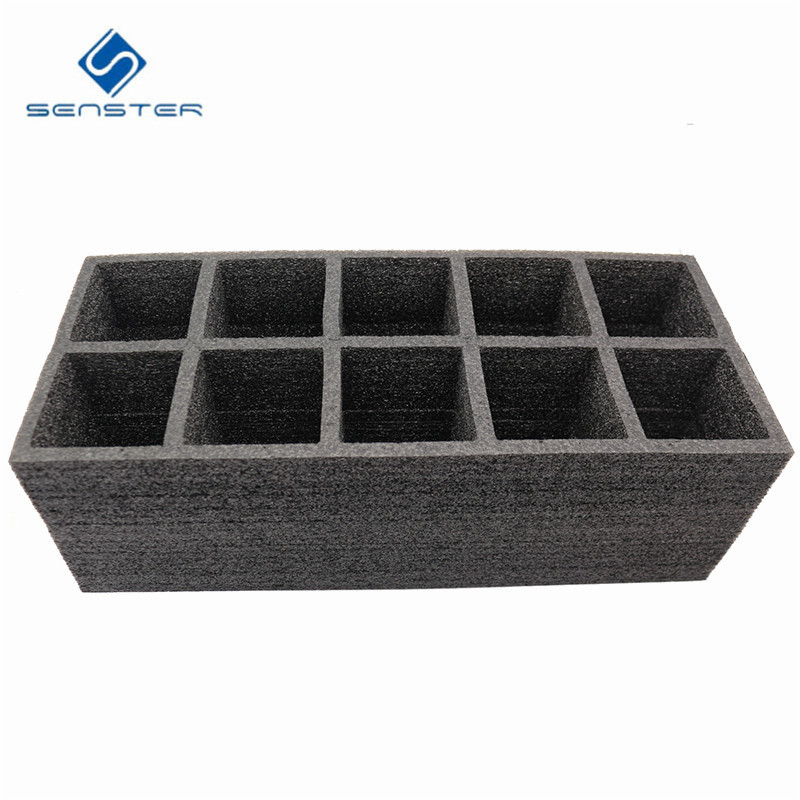 Recycled EPE custom foam insert pick and pluck foam for package tool foam insert