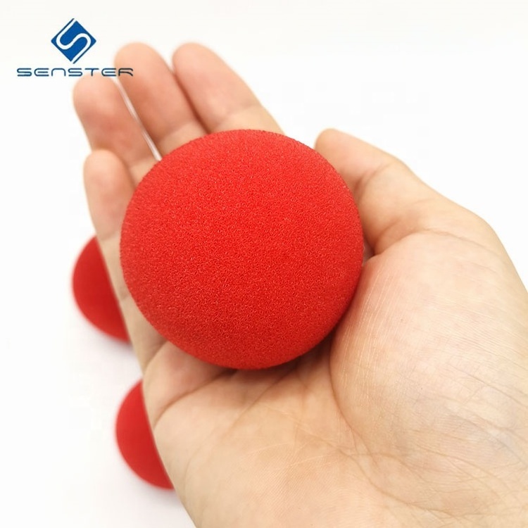 OEM Super Soft Popular Finger Sponge Ball Magic Tricks Classical Magician Illusion Comedy Close-up Stage Card Sponge Foam Ball