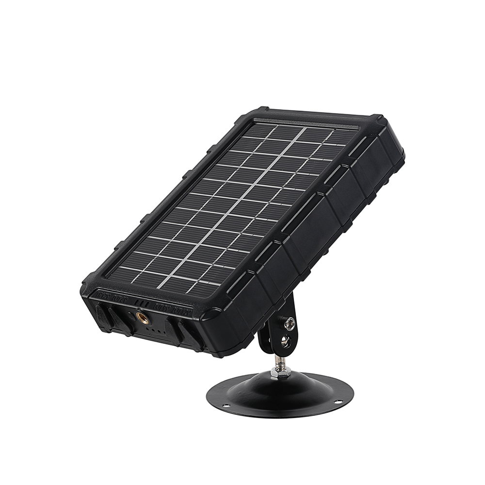 high efficiency solar panel portable solar charger for wild game trail hunting camera