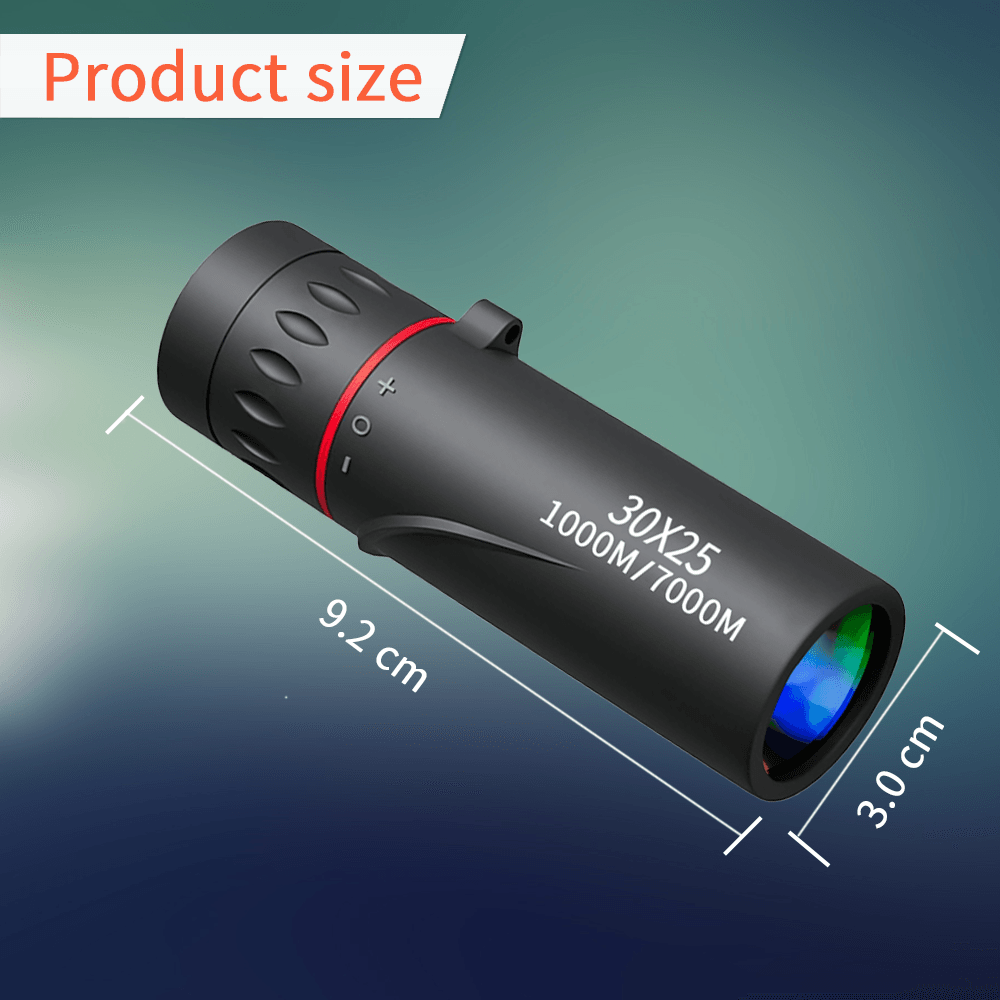 HD Zoom Focusing Portable Optical High-Definition Glasses Monocular Telescope Mini Monocular